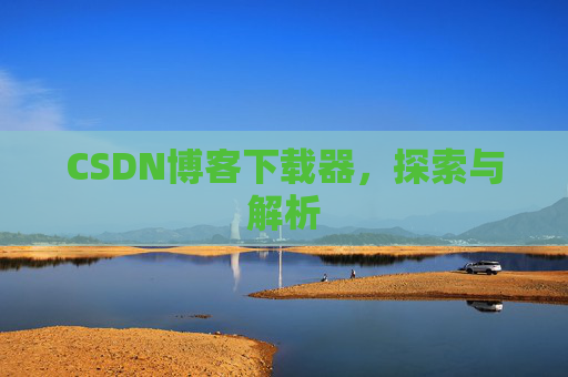 CSDN博客下载器，探索与解析